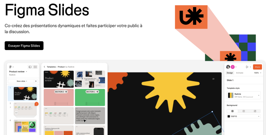 Figma Slides en Français