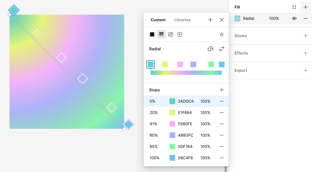 Tutoriel Figma pour faire un effet holographique