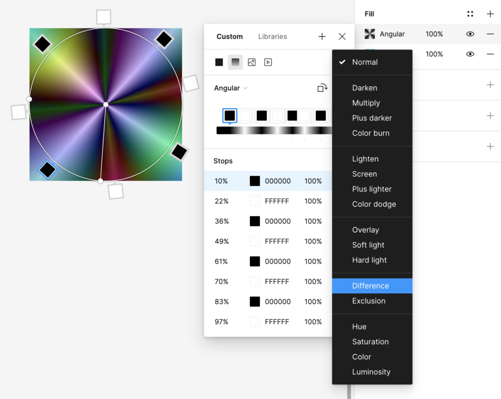 Tutoriel Figma pour faire un effet holographique